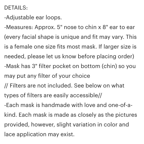 Lace Mask - Picture 5 of 5